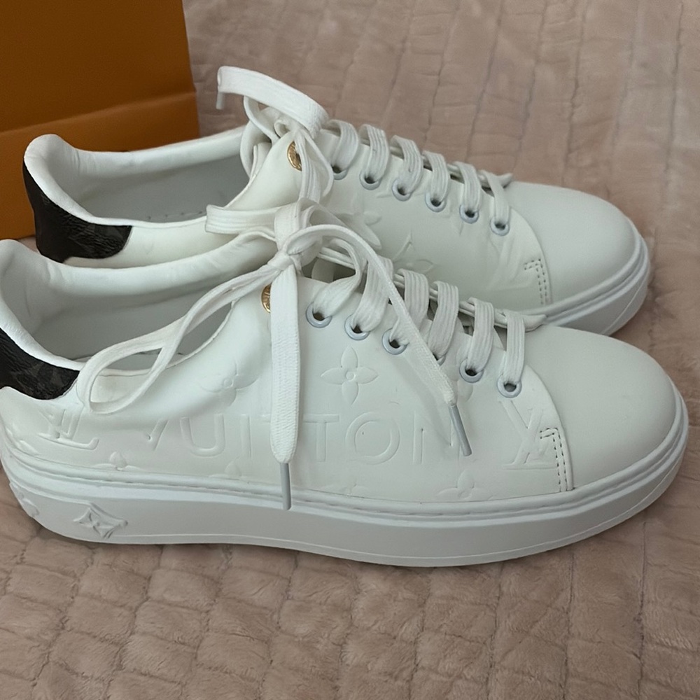 White Designer Women's Sneakers